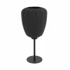Sale EGLO Lampe de table Barlaston, hauteur 39 cm, noir/gris, métal/tissu
