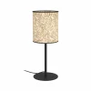 Sale EGLO Lampe de table Butterburn, hauteur 47,5 cm, beige/vert, tissu