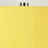 Best Elstead Lampe de table en tissu Isla nickel poli/jaune