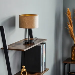 Flash Sale Euluna Lampe de table Golden Roller h 30 cm beige/doré