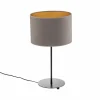 Discount Duolla Lampe de table Golden Roller h 50 cm gris/doré