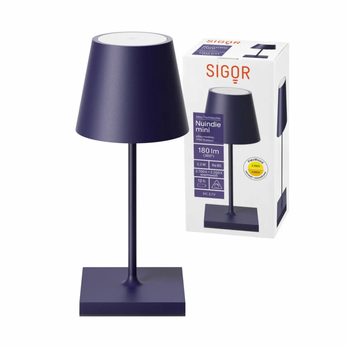 lampe_de_table_led_rechargeable_nuindie_mini_usbc_bleu_ip_intensit_3.webp Cheap Sigor Lampe de table LED rechargeable Nuindie mini, USB-C, bleu, IP54, intensité