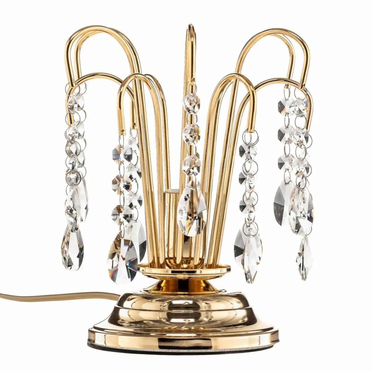 lampe_de_table_pioggia_avec_pluie_de_cristaux_cm_or_3.webp Store ONLI Lampe de table Pioggia avec pluie de cristaux, 26cm, or