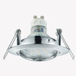 Hot Trio Lighting Lampe encastrable Jura ronde en chromé