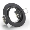 Outlet Trio Lighting Lampe encastrable Jura ronde en noir