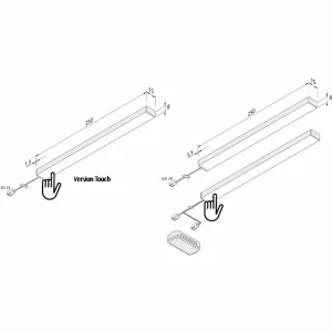 Discount Hera Lampe sous meuble LED Add-ON Mini 4 000K