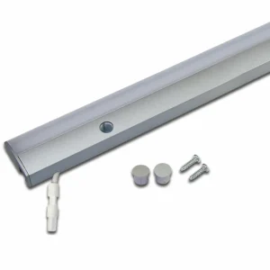 Online Hera Lampe sous meuble LED ModuLite F, aluminium, 45 cm, 3.000 K, Alu