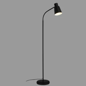 Store Briloner Lampe sur pied 1474015 en métal en noir