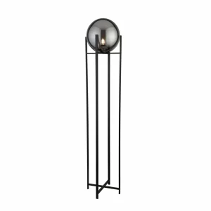 Shop Searchlight Lampe sur pied Amsterdam avec abat-jour en verre
