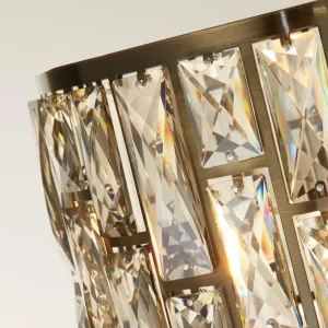 Cheap Searchlight Lampe sur pied Bijou, laiton, verre cristal