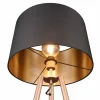 Outlet Reality Leuchten Lampe sur pied Colette, trépied, café/noire