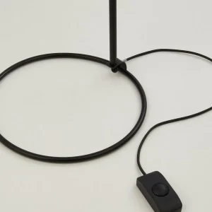 Flash Sale Searchlight Lampe sur pied Dulwich, intensité variable, noir, métal, 152 cm, E27