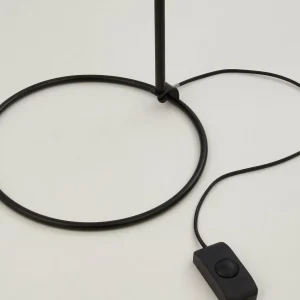 Flash Sale Searchlight Lampe sur pied Dulwich, intensité variable, noir, métal, 152 cm, E27