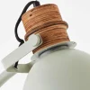 Cheap Brilliant Lampe sur pied Erena, tête pivotante, vert clair