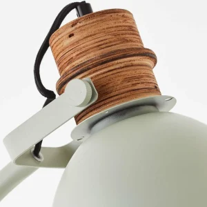 Cheap Brilliant Lampe sur pied Erena, tête pivotante, vert clair