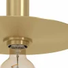 Outlet EGLO Lampe sur pied Escandell en laiton brossé