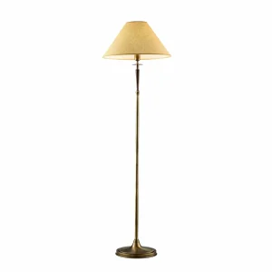 Store Avonni Lampe sur pied HLM-9009-1E avec abat-jour tissu