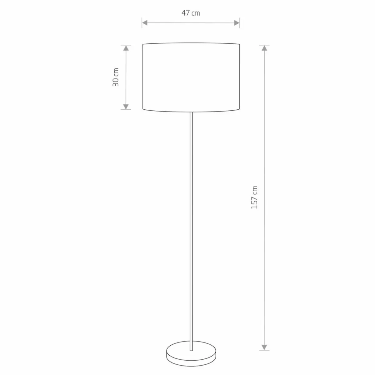 lampe_sur_pied_hotel_cruchrome_1.webp Fashion Nowodvorski Lighting Lampe sur pied Hotel, écru/chrome