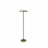 Outlet Searchlight Lampe sur pied LED Aerial, laiton/noir, acier, silicone
