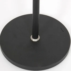 Store Steinhauer Lampe sur pied LED rechargeable Soleil, noir, métal, variateur d'intensité