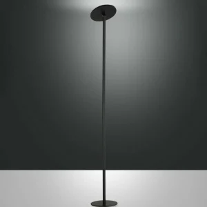 Hot Fabas Luce Lampe sur pied LED Regina, noir, CCT, intensité variable, hauteur 180 cm