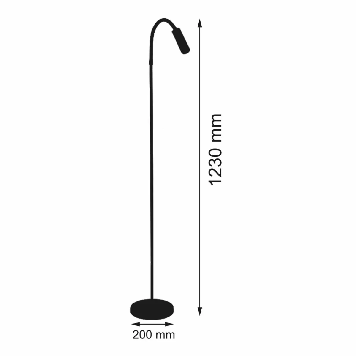 lampe_sur_pied_led_rocco_noir_mat_bras_flex_rouge_1.webp Sale Busch Lampe sur pied LED Rocco, noir mat bras flex rouge