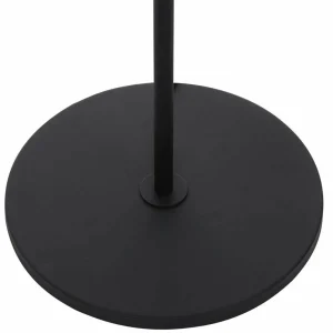 Online Steinhauer Lampe sur pied Linstrom, métal, bambou tressé, noir/naturel