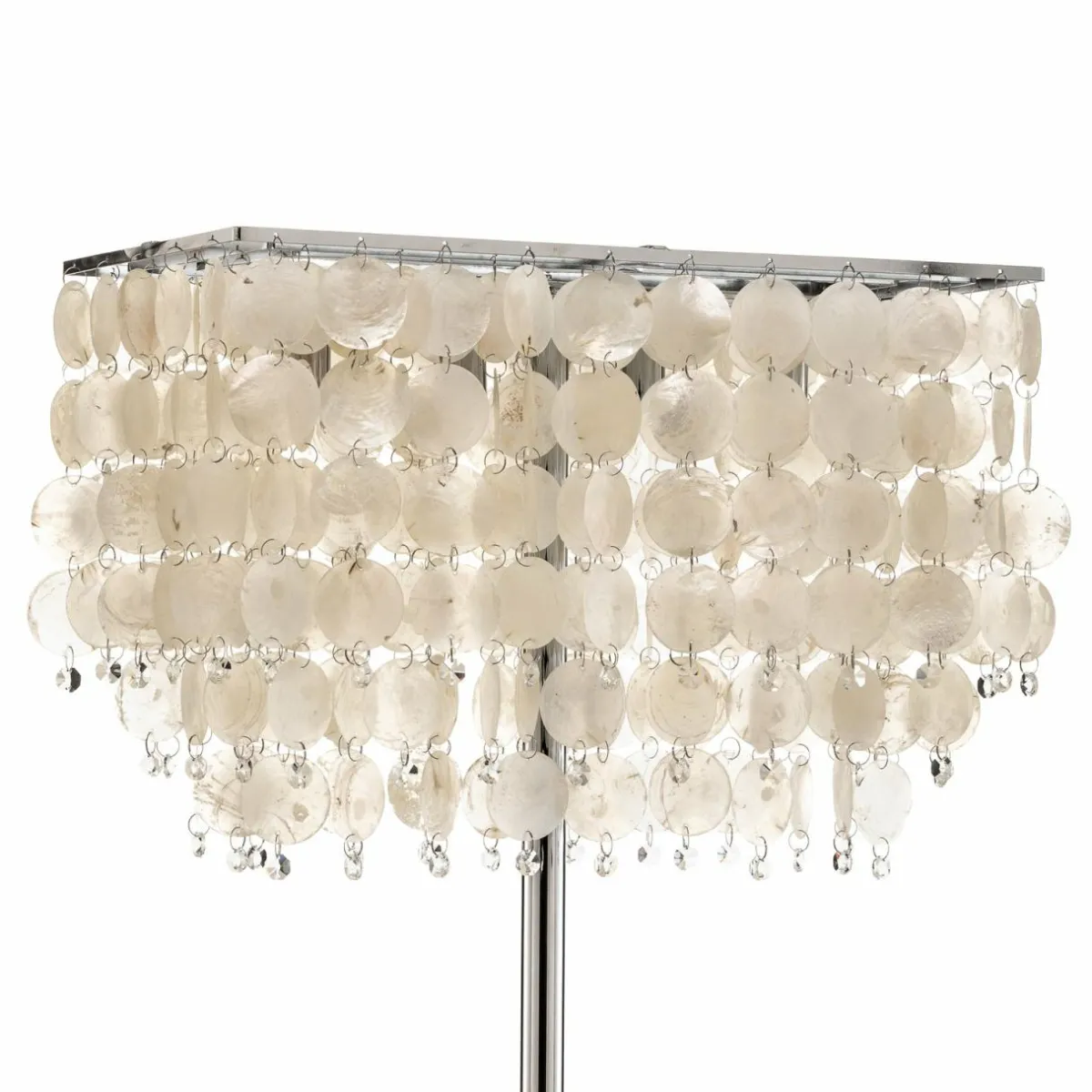lampe_sur_pied_makani_chrome_dcor_coquillage_1.webp Sale ONLI Lampe sur pied Makani, chrome, décor coquillage