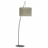 Outlet TK Lighting Lampe sur pied Moby Green, tissu