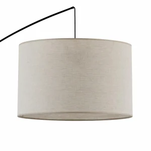 Cheap TK Lighting Lampe sur pied Moby Nature, tissu