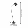 Cheap EGLO Lampe sur pied Oneda en acier