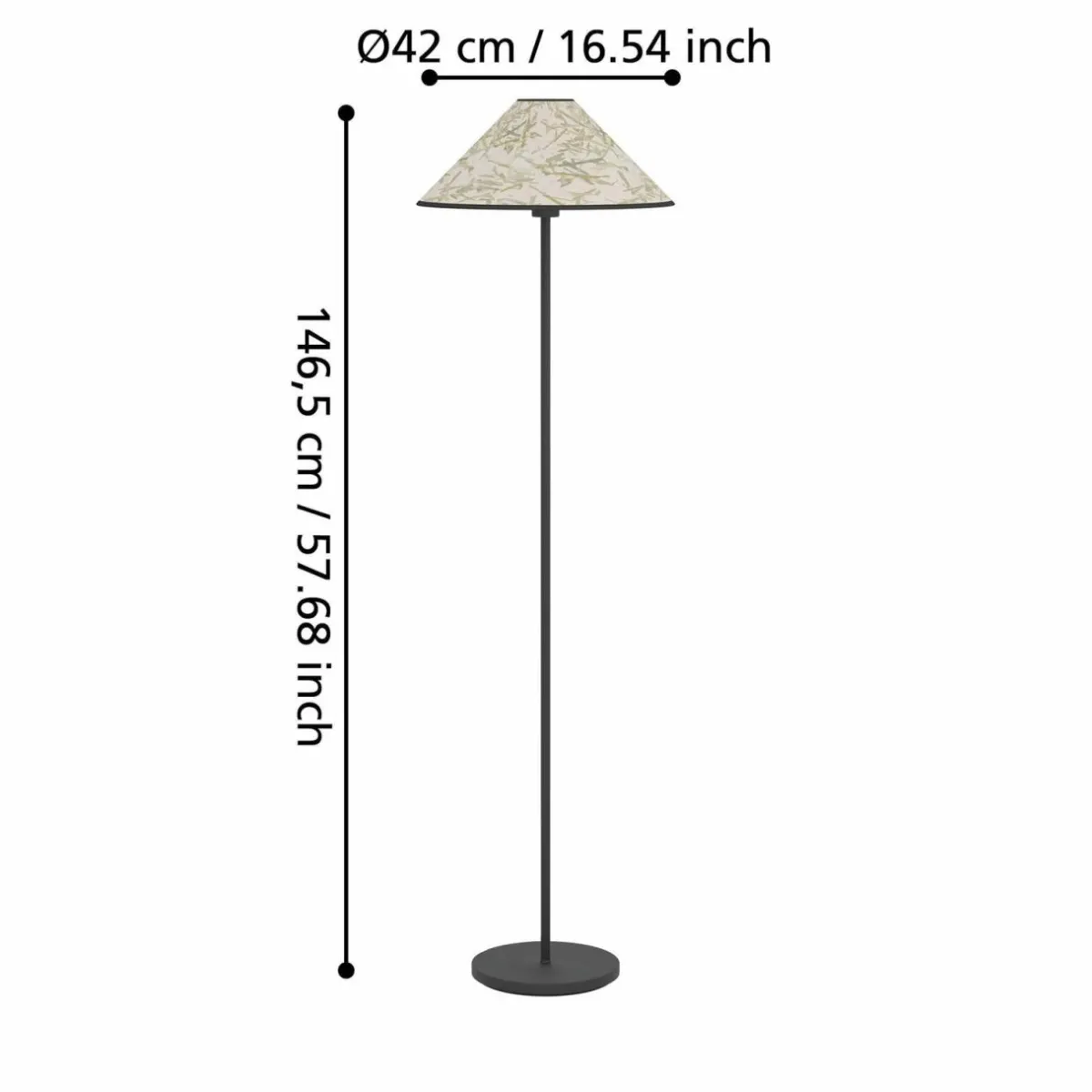 lampe_sur_pied_oxpark__cm_vertblancnoir_1.webp Clearance EGLO Lampe sur pied Oxpark, 146,5 cm, vert/blanc/noir