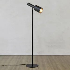 Clearance Markslöjd Lampe sur pied Ozzy en métal, tête réglable