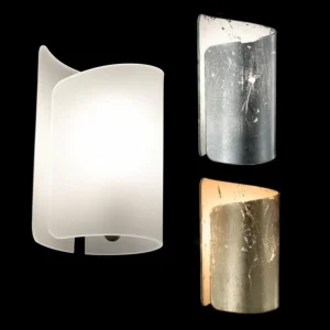 Sale Selène Lampe sur pied Papiro, argenté