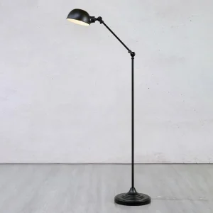 Cheap Markslöjd Lampe sur pied Portland, 2 réglages, noire