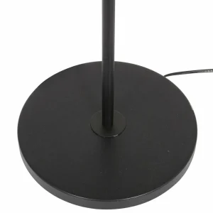 Discount Steinhauer Lampe sur pied Stang, liseuse LED, tressage noir/naturel