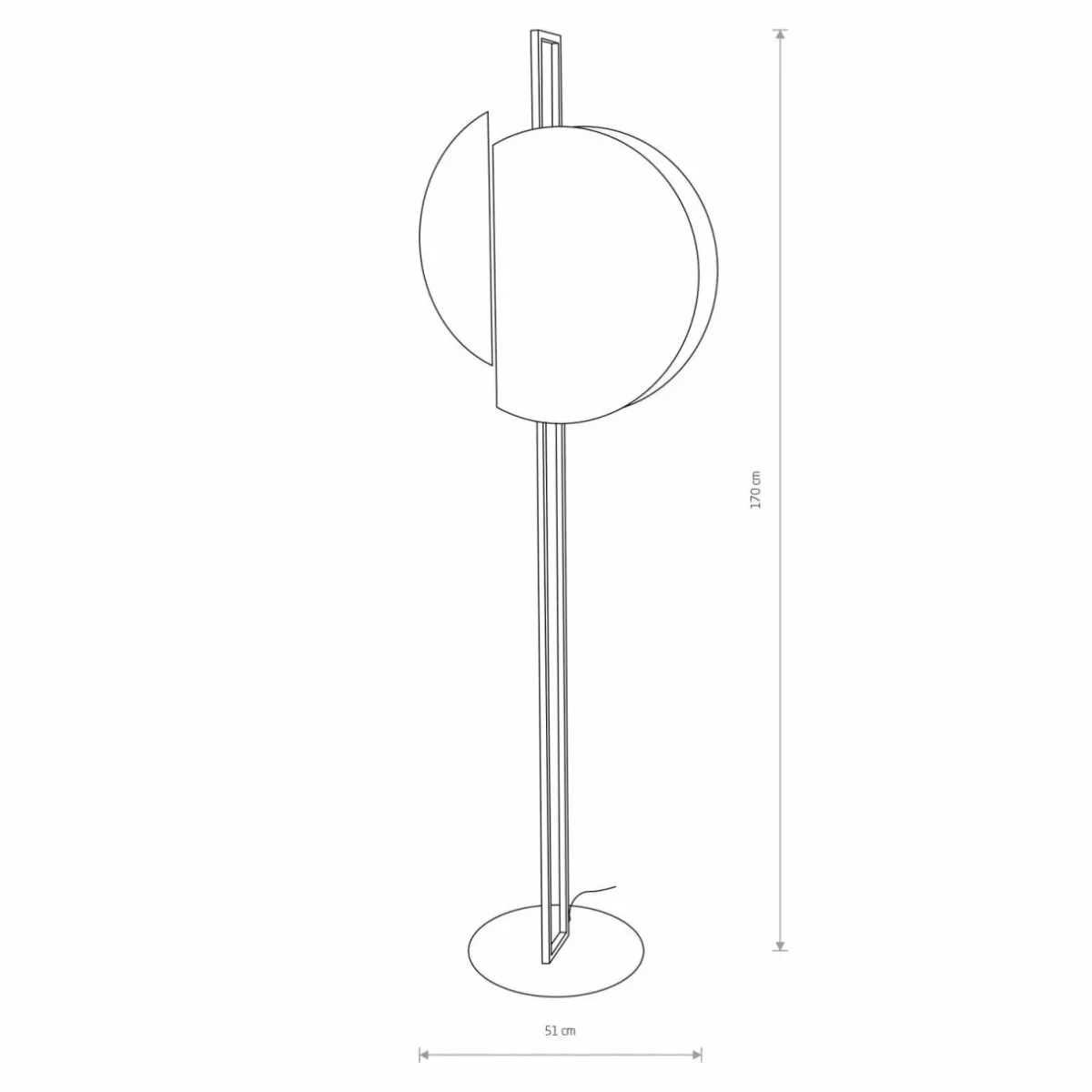 lampe_sur_pied_sunset_marron_foncornoir_1.webp New Nowodvorski Lighting Lampe sur pied Sunset, marron foncé/or/noir