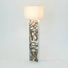 Flash Sale Holländer Lampe sur pied Tremiti, couleur bois/beige, hauteur 160 cm, bois