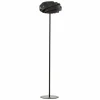 Best Sale Domiluce Lampe sur pied Vento, noir, métal, E27, Ø 40 cm