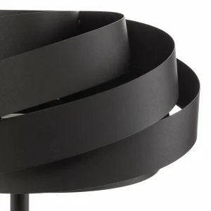 Best Sale Domiluce Lampe sur pied Vento, noir, métal, E27, Ø 40 cm