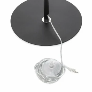 Best Sale Domiluce Lampe sur pied Vento, noir, métal, E27, Ø 40 cm