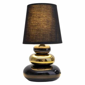 Flash Sale Näve Lampe table Stoney, pied céramique abat-jour tissu