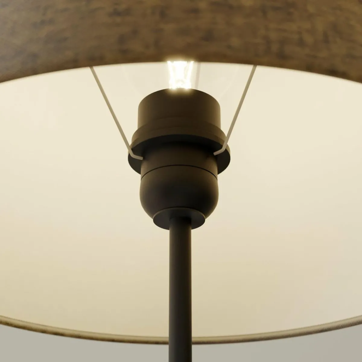 lampe_vera_abatjour_tissu_et_dcor_pierre_cm_2.webp Cheap ONLI Lampe Vera, abat-jour tissu et décor pierre, 55 cm