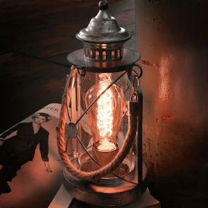 Fashion EGLO Lampe-lanterne à poser claire argent antique