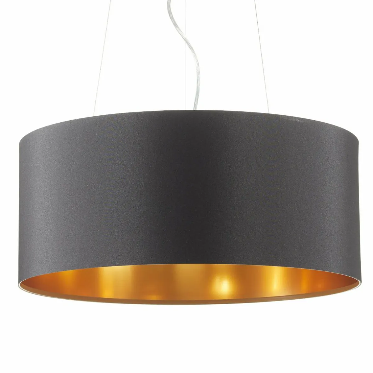 lecio__suspension_textile_noiredore_1.webp Discount EGLO Lecio - suspension textile noire-dorée