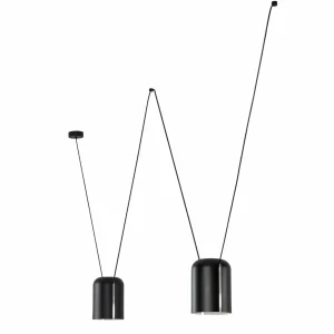 Cheap LEDS-C4 Attic Double cylindre Ø 15cm noire
