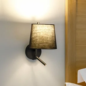 Outlet LEDS-C4 Clip applique avec liseuse LED noire
