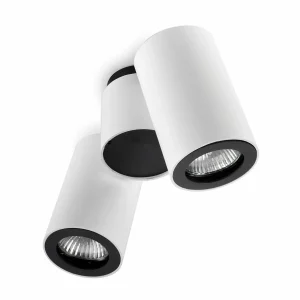 Cheap LEDS-C4 Pipe spot pour plafond 2 lampes blanc-noir