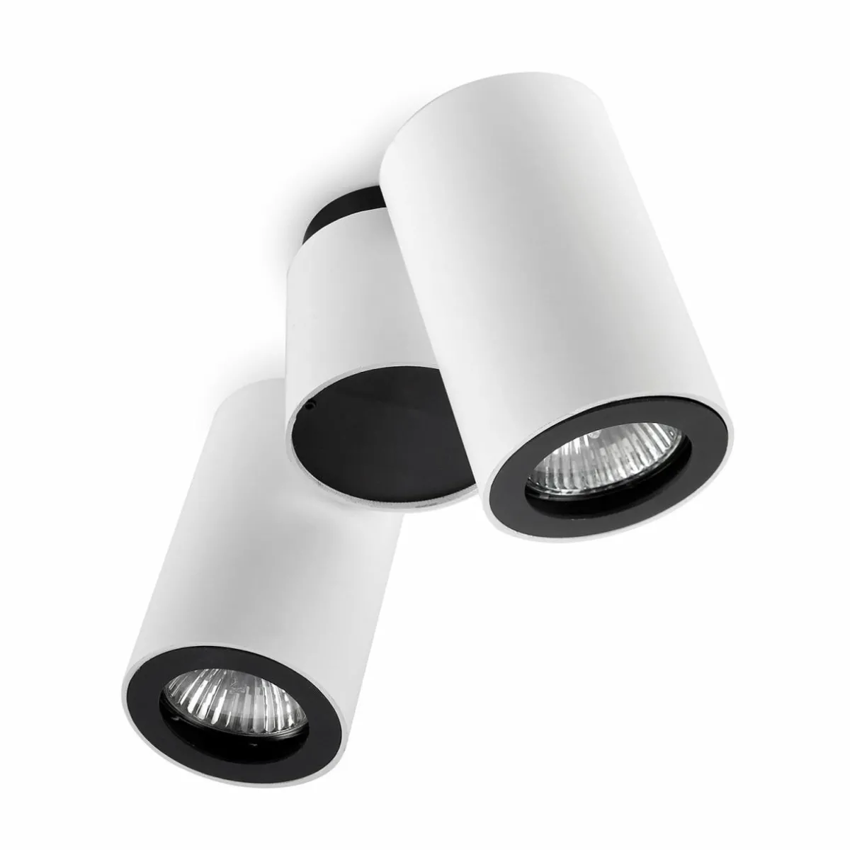 ledsc_pipe_spot_pour_plafond__lampes_blancnoir_0.webp Cheap LEDS-C4 Pipe spot pour plafond 2 lampes blanc-noir