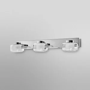 Sale LEDVANCE Applique murale LED Orbis Flame, à 3 lampes, chrome, IP44